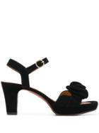 Chie Mihara Blossom Sandals - Black