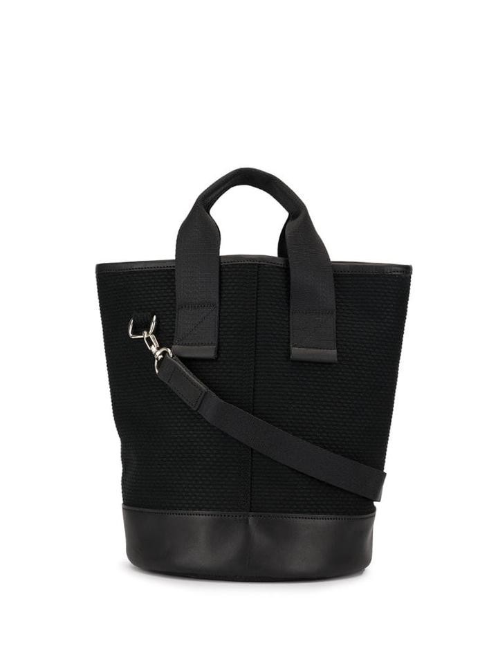Cabas Laundry Bucket Bag - Black