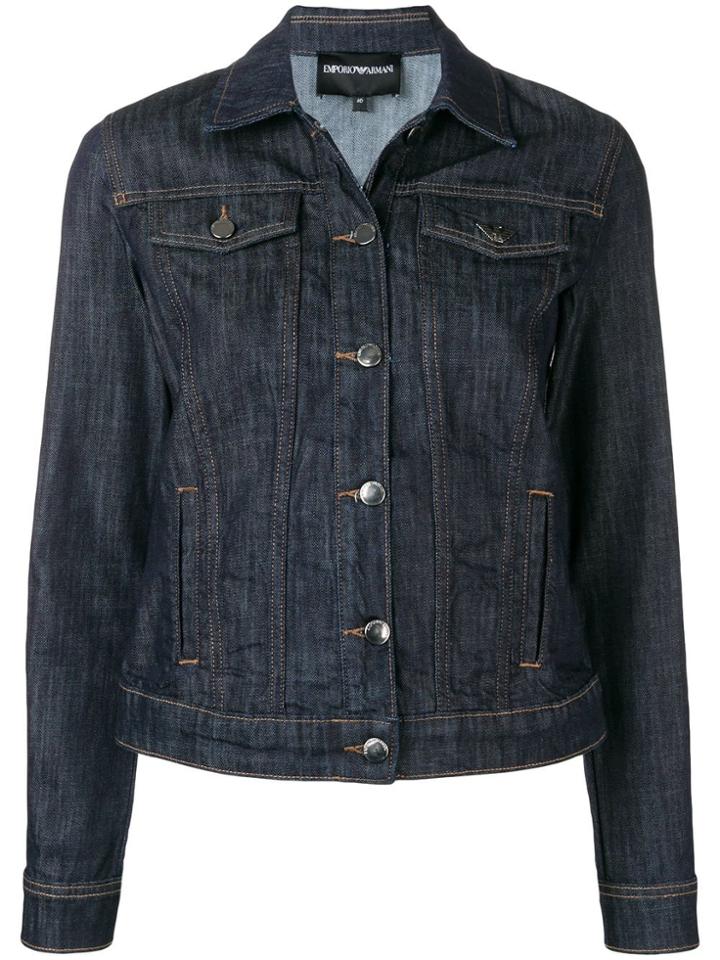 Emporio Armani Denim Jacket - Blue