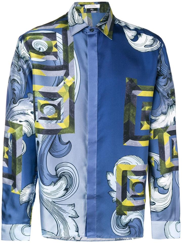 Versace Collection Versace Collection V300292vt02011 V7379 Blue Print