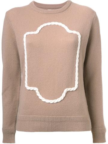 Me & Mr. Gentleman 'flame' Jumper, Women's, Pink/purple, Nylon/wool
