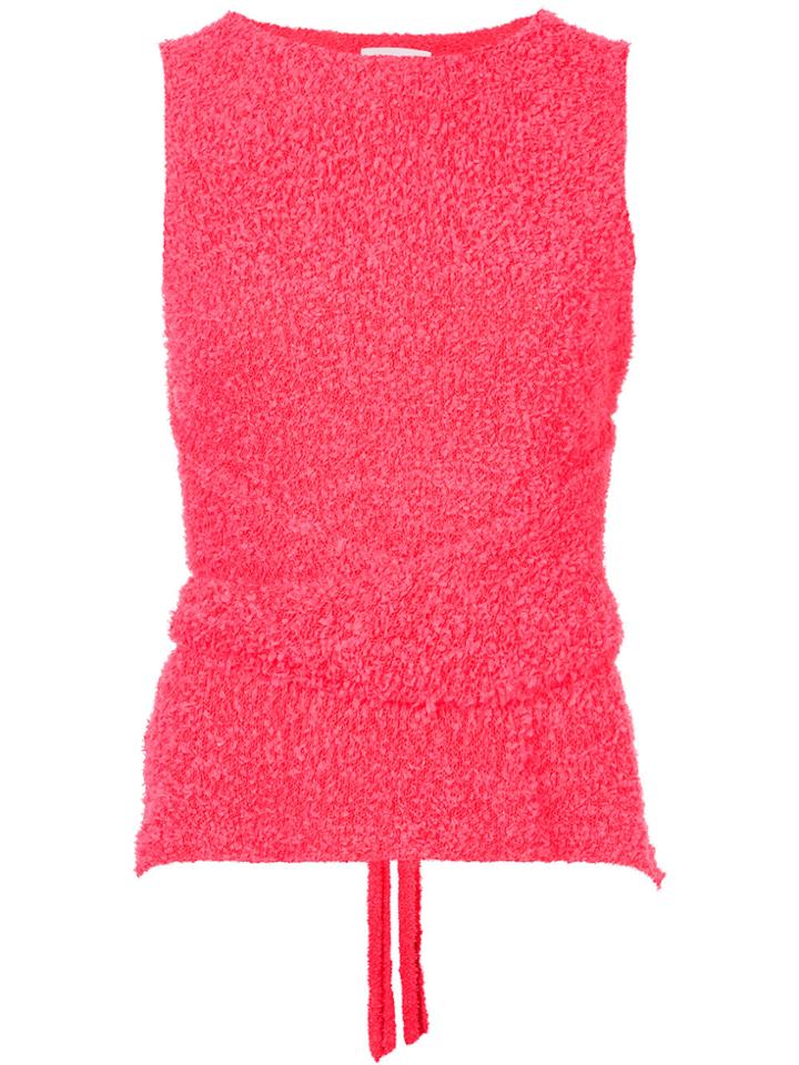 Dion Lee Paper Towel Tank Top - Pink & Purple