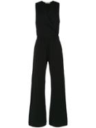 Giuliana Romanno Wide Leg Jumpsuit - Black