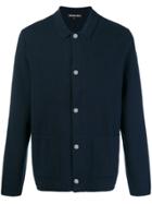 Michael Kors Collection Classic Collar Cardigan - Blue