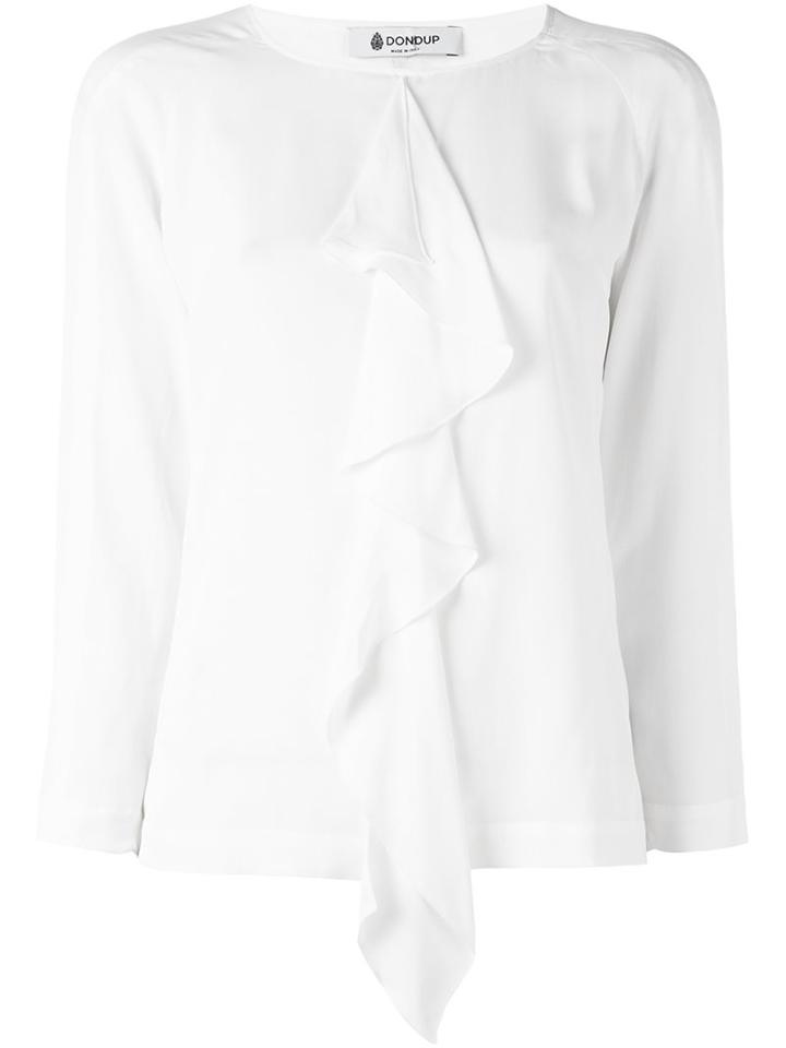 Dondup 'nini' Blouse, Women's, Size: 38, White, Viscose/silk