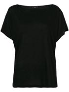 Diesel Jersey Boatneck T-shirt - Black