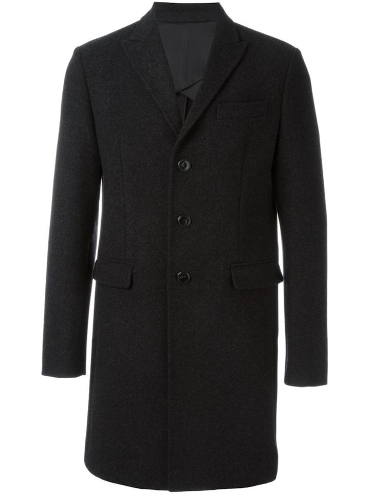 Dsquared2 Long Sleeved Overcoat - Grey