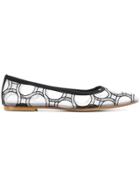 Anna Baiguera Malika Flex Ballerinas - Black