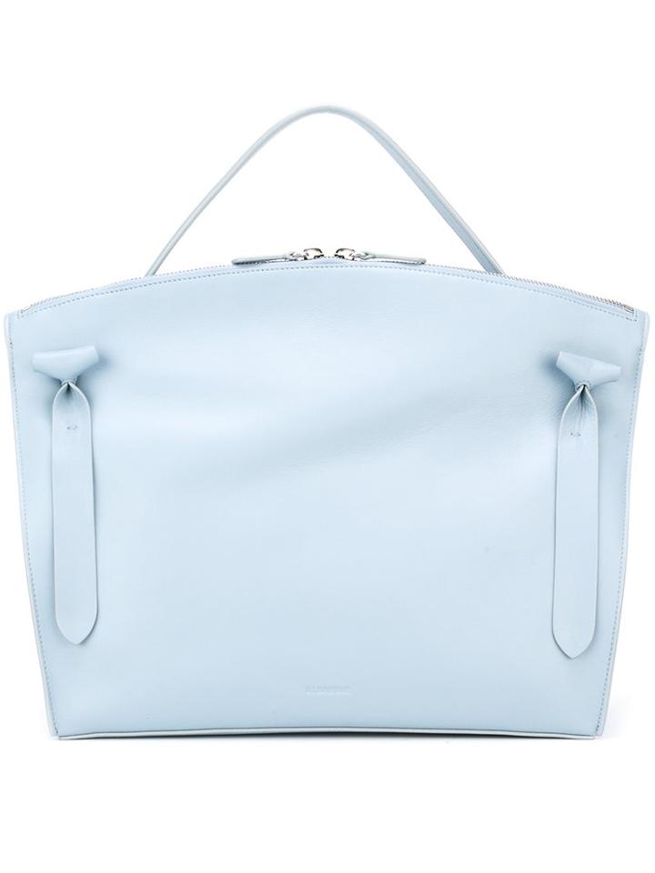 Jil Sander 'hill' Tote, Women's, Blue