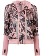 Adidas By Stella Mccartney Run Floral Print Jacket - Pink