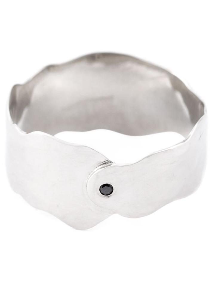Drew & Evan Diamond Stone Curvy Ring