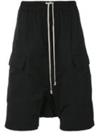 Rick Owens - Cargo Pod Shorts - Men - Cotton/nylon 12 - 52, Black, Cotton/nylon 12
