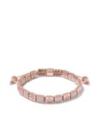 Shamballa Jewels 18kt Rose Gold And Diamond Flip-lock Bracelet -