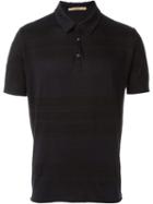 Nuur Classic Polo Shirt, Men's, Size: 48, Black, Linen/flax/spandex/elastane