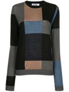 Jil Sander Patterned Crew Neck Sweater - Multicolour
