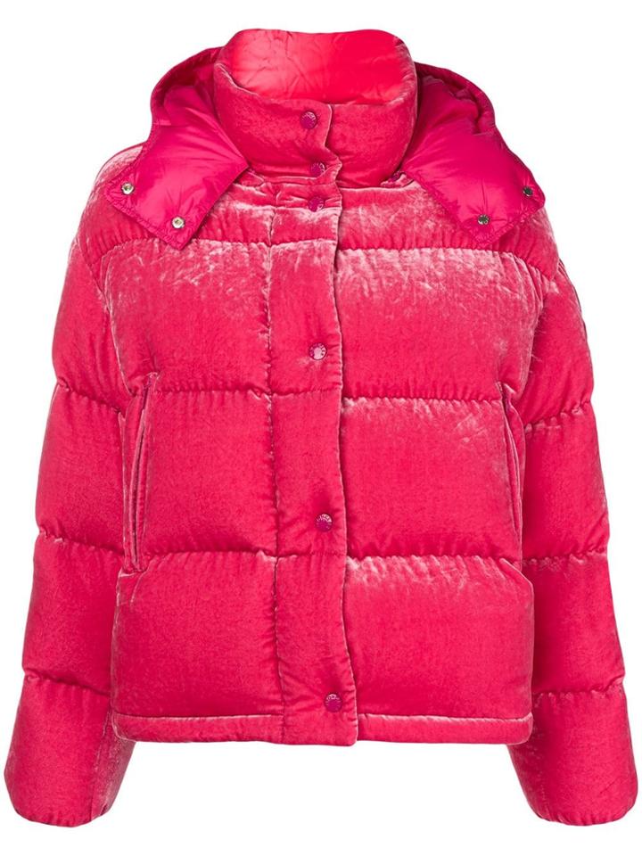 Moncler Caille Padded Jacket - Pink & Purple