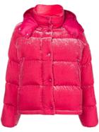 Moncler Caille Padded Jacket - Pink & Purple