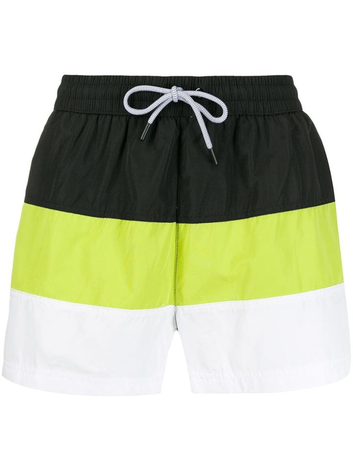 Fila Striped Swim Shorts - Black