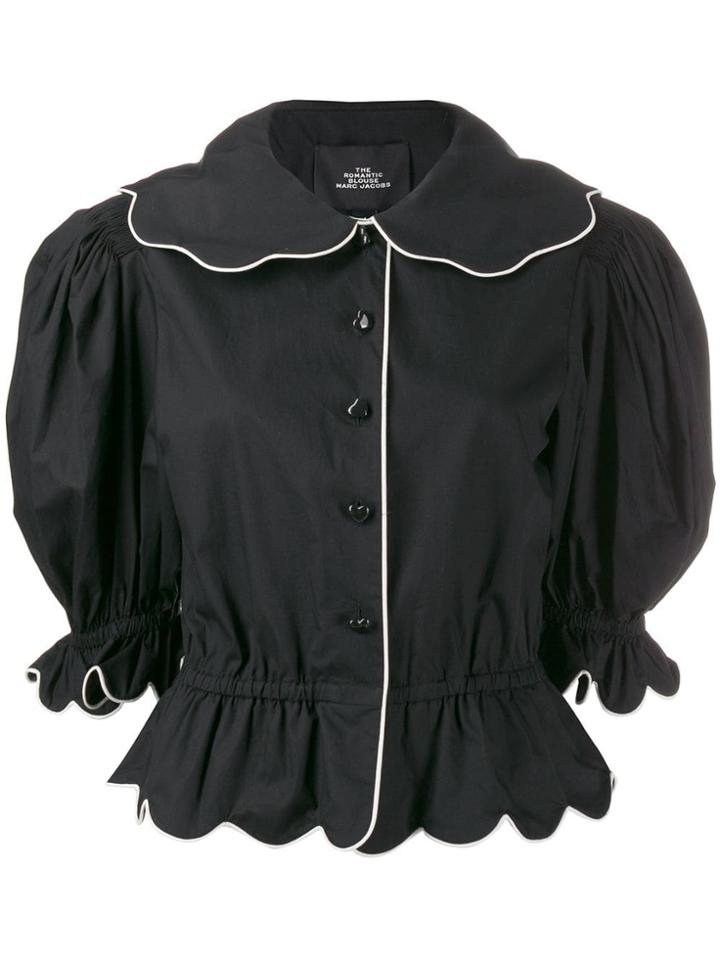 Marc Jacobs The Romantic Poplin Blouse - Black