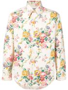 Junya Watanabe Comme Des Garçons Pre-owned Floral Shirt - Neutrals