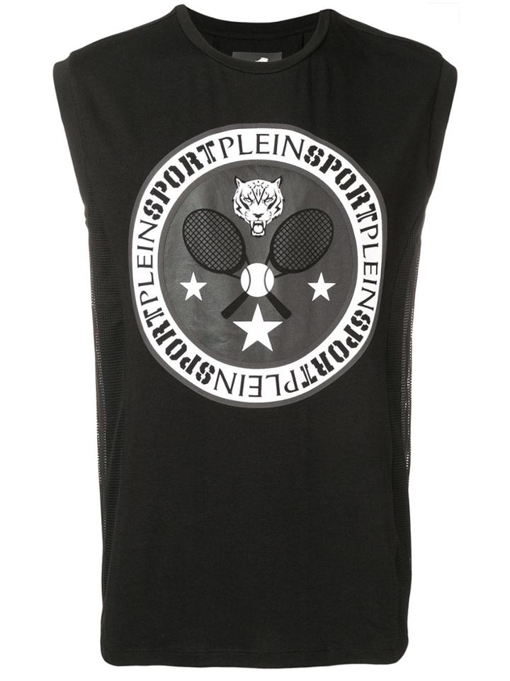 Plein Sport Tennis Tank Top - Black