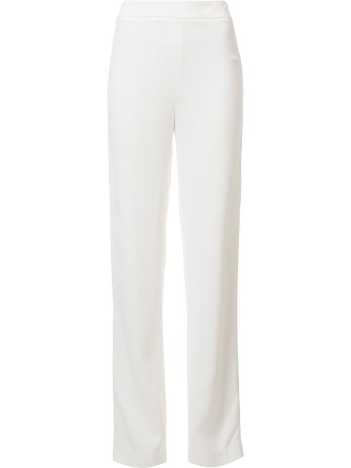 Jonathan Simkhai Tailored Straight Trousers - White