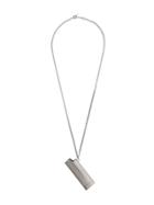 Ambush Lighter-sleeve Pendant Necklace - Silver