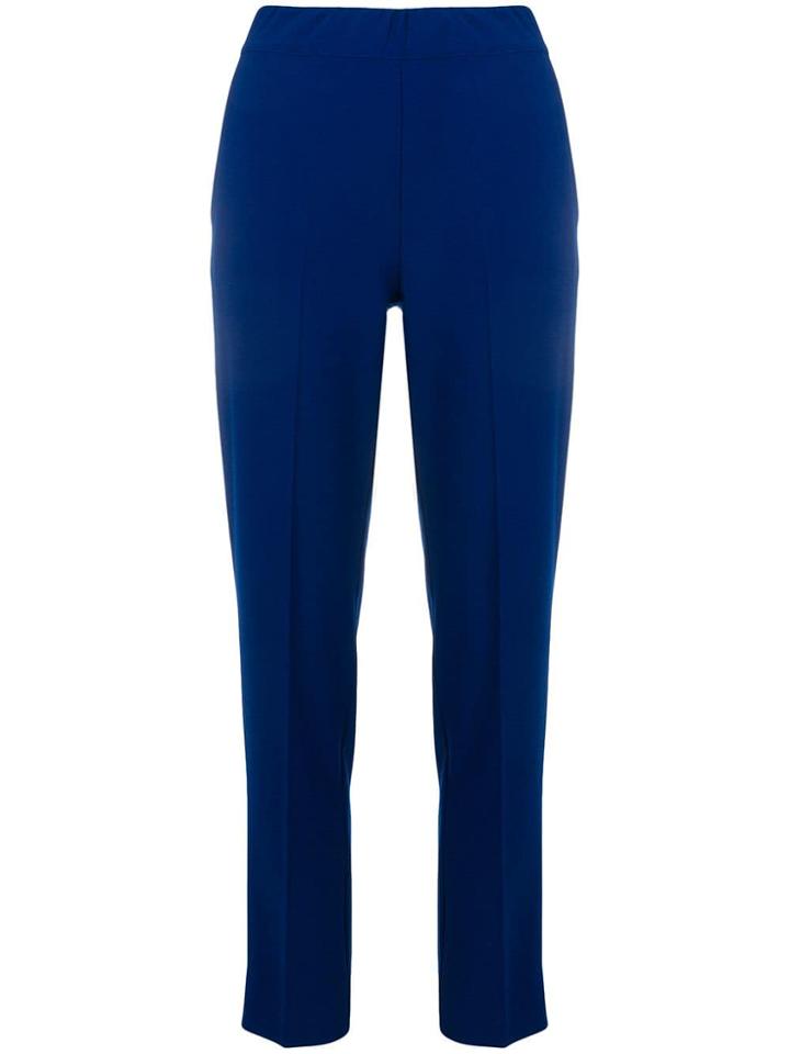 D.exterior Mid Rise Tailored Trousers - Blue