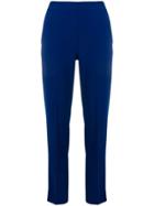 D.exterior Mid Rise Tailored Trousers - Blue