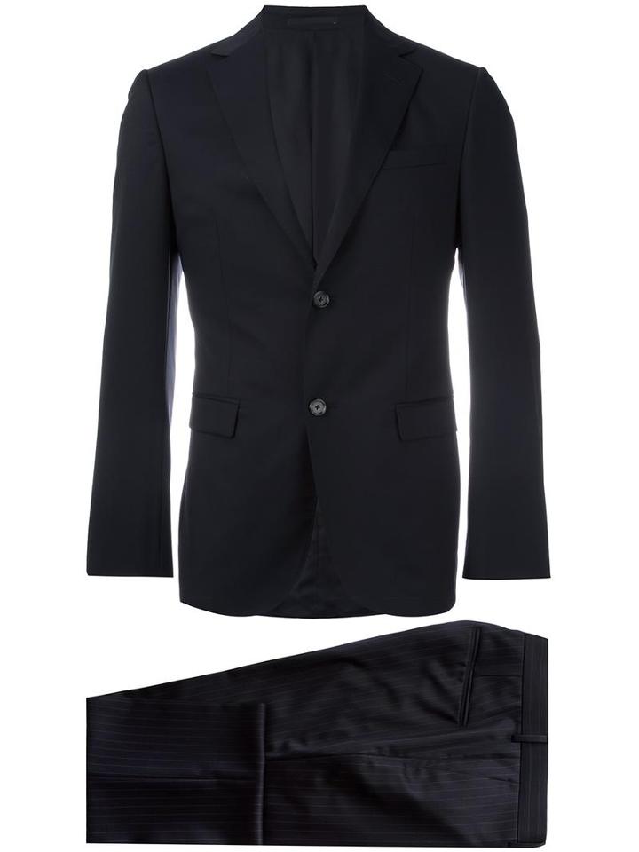 Z Zegna Two Piece Suit, Men's, Size: 50, Blue, Wool/cupro