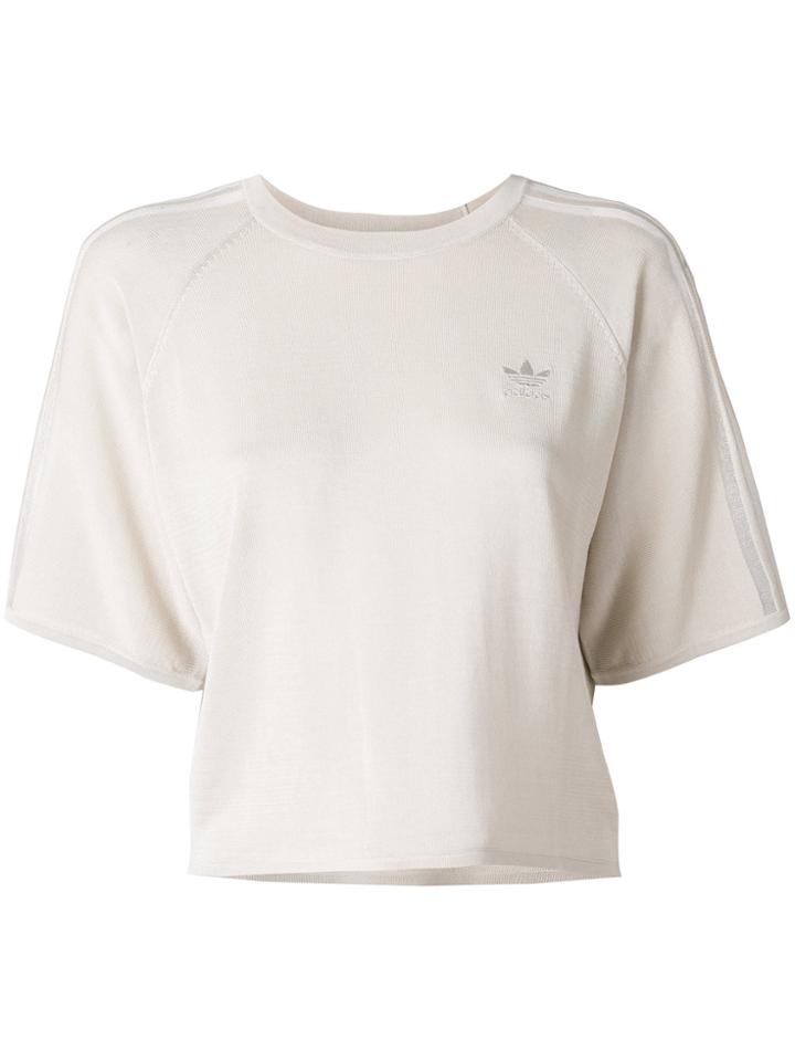 Adidas Adidas Originals Short Sleeve Logo T-shirt - White