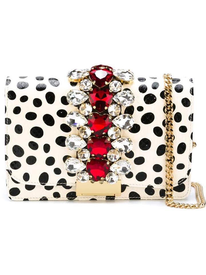 Gedebe Embellished 'pois' Bag