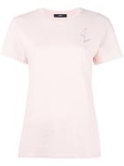 Diesel 't-sully-ap' Flamingo Print T-shirt, Women's, Size: Medium, Pink/purple, Cotton