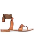 Sarah Flint Grear Sandals - Brown