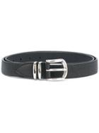 Eleventy - Buckled Belt - Men - Leather - 95, Black, Leather