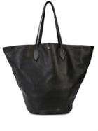 Khaite The Medium Circle Tote Bag - Black