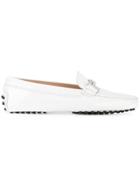 Tod's Classic Bit Loafers - White
