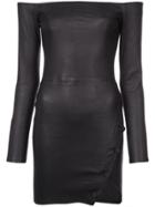 Rta Off-shoulder Dress - Black