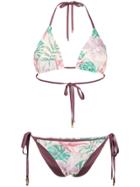 Mitos Trinity Garden Bikini Set - Pink & Purple