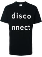 Wood Wood 'disconnect' T-shirt, Men's, Size: Xl, Black, Cotton