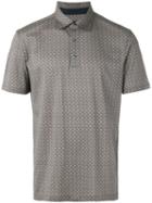 Ermenegildo Zegna - Patterned Polo - Men - Cotton - 52, Brown, Cotton