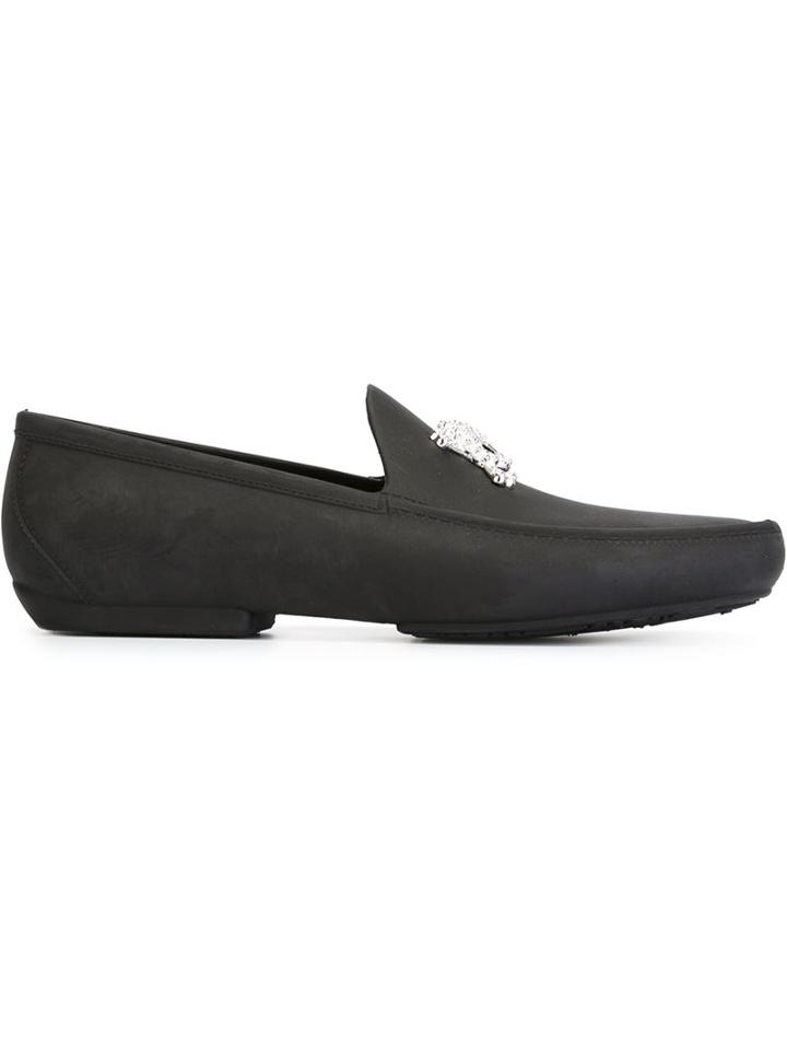 Vivienne Westwood Man Skull Appliqué Loafers