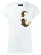 Christian Pellizzari Embellished Fish T-shirt