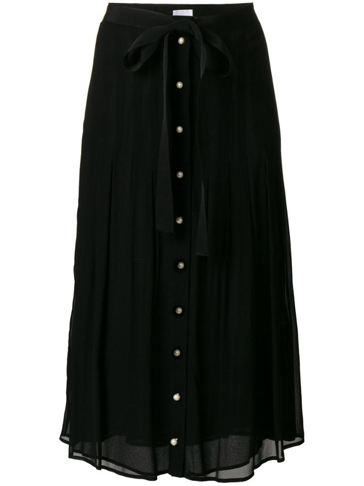 Brognano Buttoned Skirt - Black