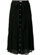 Brognano Buttoned Skirt - Black