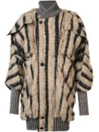 Andreas Kronthaler For Vivienne Westwood 'roberta' Bomber Jacket, Adult Unisex, Brown, Cotton/acrylic/polyamide/viscose