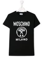 Moschino Kids Teen Scribble Print T-shirt - Black