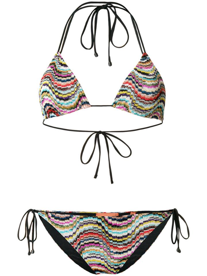 Missoni Onda Bikini Set - Multicolour