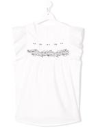 Chloé Kids Teen Embroidered Blouse - White