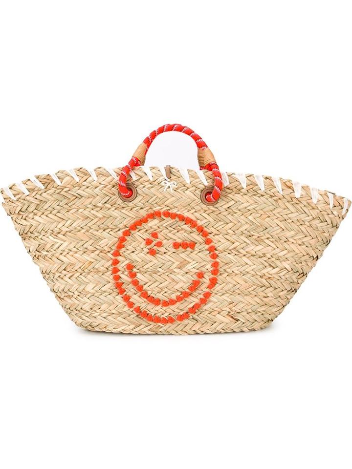 Anya Hindmarch Wink Basket Tote